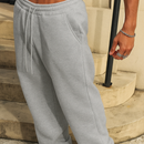 Calça Cargo Baggy Moletom Lisa Masculina D