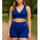 Conjunto Fitness LUna Short Cintura Alta + Top