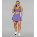 Conjunto Feminino Top + Short Saia Tampa Bumbum Beach Tennis Fitness Premium