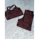 Conjunto Queen Marmorizado – Suplex Premium com Top com Bojo e Short que Modela