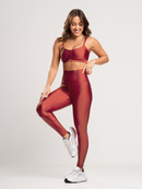Conjunto Fitness Calça Legging e Top Bliss Poliamida Zero Transparência Academia Feminina