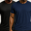 2 Camisas Masculina Tecido Colmeia Esportiva DryFit/academi/treino