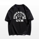 Camiseta Oversized Casual Manga Longa Verão Power House Gym Academia Maromba