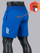 bermuda masculina esportiva para corrida caminhada e academia tecido leve com elastano