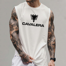 Camisa Cavalera. Regata Oversized Machão Camiseta Camisa Streetwear Algodão Cavada Longline