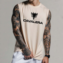 Camisa Cavalera. Regata Oversized Machão Camiseta Camisa Streetwear Algodão Cavada Longline