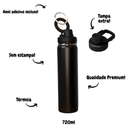 Garrafa Térmica MagSafe 800ml com Suporte Magnético