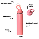 Garrafa Térmica MagSafe 800ml com Suporte Magnético