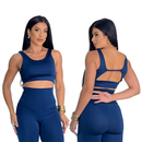 Conjunto Fitness Calça + Top Cropped