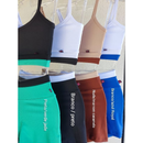 Conjunto Mary Bicolor Short e Top