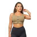 Top Jump Ajustável Zíper Frontal