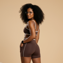 Conjunto de Treino Feminino com Short com Bolso e Top de Alcinha – Tecido Zero Transparência
