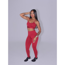 Conjunto Top e Legging Alcinha Nadadora Fitness Academia Treino