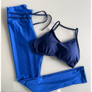 Conjunto Fitness Calça + Top Alça Fina