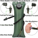 Mochila Hidratação Kms Trilha Bicicleta Térmica C/ Refil 3l