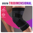 Joelheira de compressão ortopedica 360º Ajustável protetor musculação exercícios academia crossfit