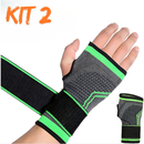 Munhequeira D/Pulso Tendinite Ortopedica Compressão Ajuste