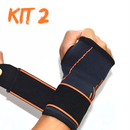 Munhequeira D/Pulso Tendinite Ortopedica Compressão Ajuste