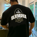 Camiseta Oversized Mr Olympia Maromba Bodybuilder Academia 100% Algodão Alta Qualidade