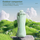 Garrafas Dobráveis De Água Silicone Portáteis Reutilizáveis BPA Free Ginásio De Viagem De Grande Capacidade