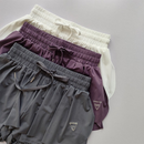 2 em 1 cintura alta ginástica yoga shorts para mulheres baixa secagem rápida 2023 FYVR