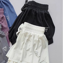 2 em 1 cintura alta ginástica yoga shorts para mulheres baixa secagem rápida 2023 FYVR