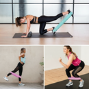 kit- 3 Faixas Elástica de Resistência para yoga Pilates Treino Academia- Elásticos de Resistência