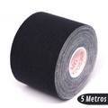 Kit De 2 Bandagem Elástica 5cm 3M/5M - Fita Kinesio Tape Fisioterapia