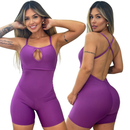 Macaquinho Shortinho costa Nua – Modela o Corpo, Não Marca e Seca Rápido