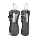 Garrafa Dobrável Portátil 400ml - Trilhas Esporte Ao Ar Livre