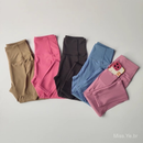 Conjunto De Yoga Feminino Sem Costura Roupas De Ginástica Esportivas Soutien De Cintura Alta Leggings Fitness Bra Top Calças