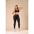 2 Conjuntos Fitness Feminino Top e Legging Com Elástico