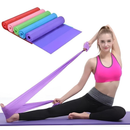 Conjunto de 4 faixas elásticas para exercícios de ioga e estiramento de 150 cm