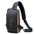 Mochila Transversal Antifurto Compacta Queen USB