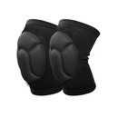 1 Par Joelheira Protetoras Esponja Respirável Dança Vôlei Basquetebol Proteção Treinamento Unisex