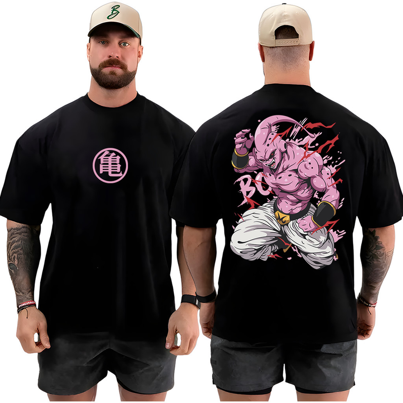 Camiseta Oversized Majin Boo