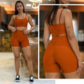 Conjunto Feminino Zero Transparência — Short + Top com Cintura Alta