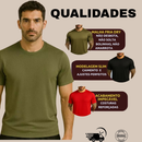 2 Camisas Masculina Tecido Colmeia Esportiva DryFit/academi/treino