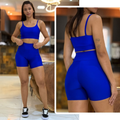 Conjunto Feminino Zero Transparência — Short + Top com Cintura Alta
