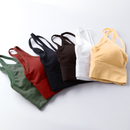 kit 5 Sutiã Esportivo Sexy Sem Costura-Conforto Fio Para Exercícios E Uso Diário