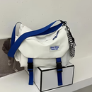 Bolsa Crossbody De Nylon Elegante-De Ombro De Grande Capacidade Para Caminhadas E Viagens