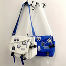 Bolsa Crossbody De Nylon Elegante-De Ombro De Grande Capacidade Para Caminhadas E Viagens